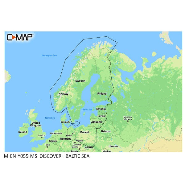 C-MAP DISCOVER SVERIGE Y055 SD